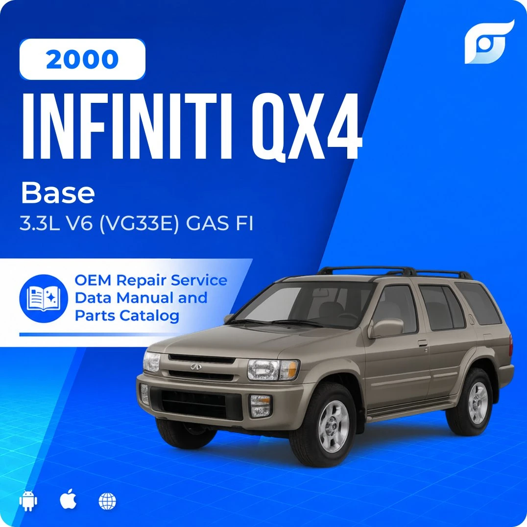 2000 INFINITI QX4 Base - OEM Repair Service Manual