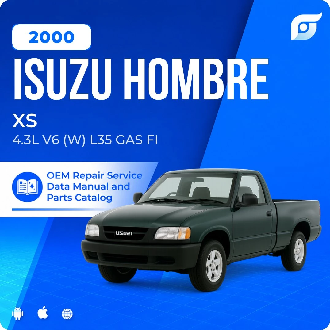 2000 Isuzu Hombre XS - OEM Repair Service Manual