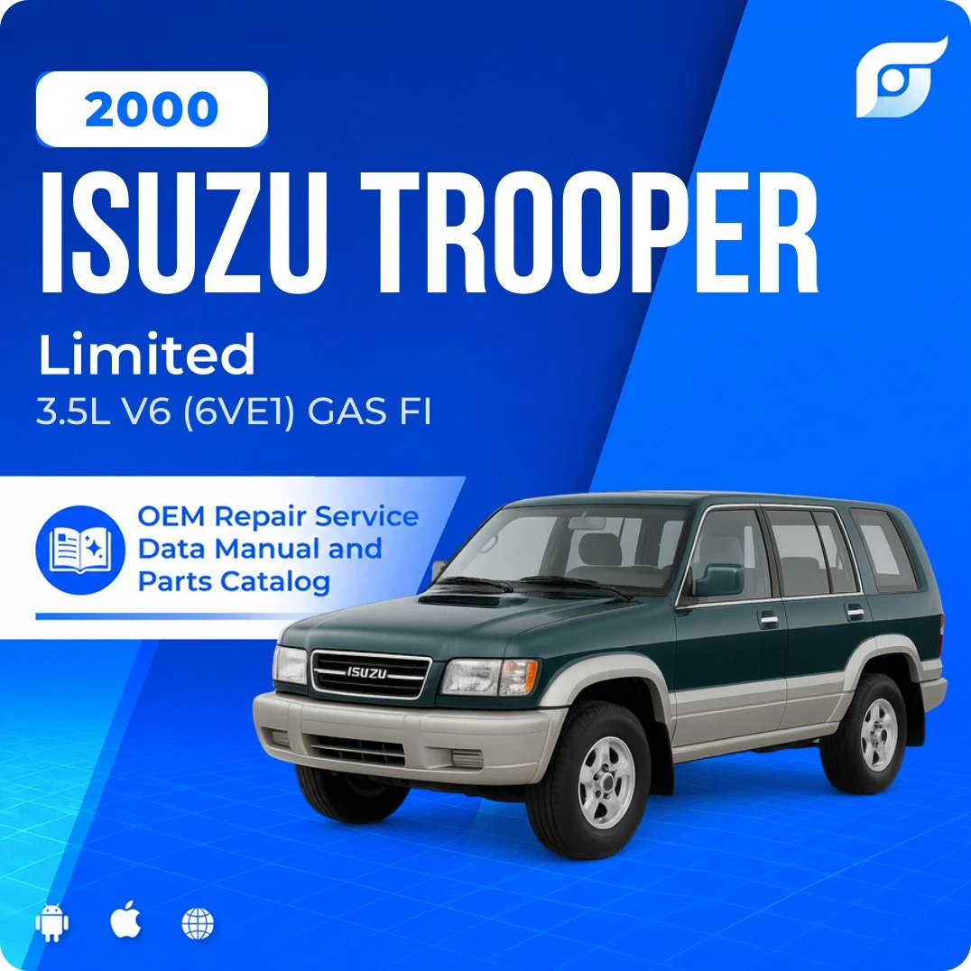 2000 Isuzu Trooper Limited - OEM Repair Service Manual