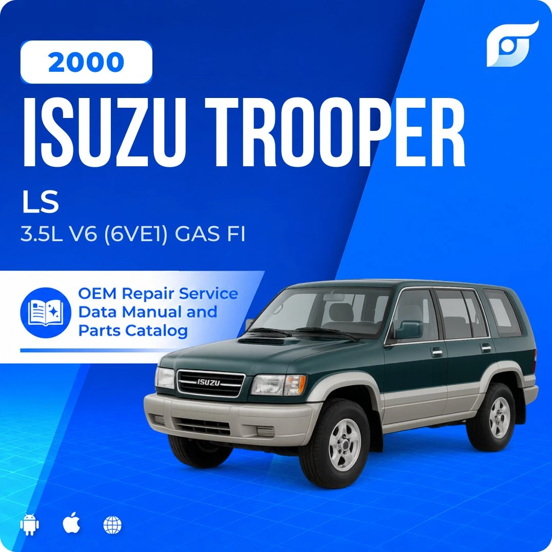 2000 Isuzu Trooper LS - OEM Repair Service Manual