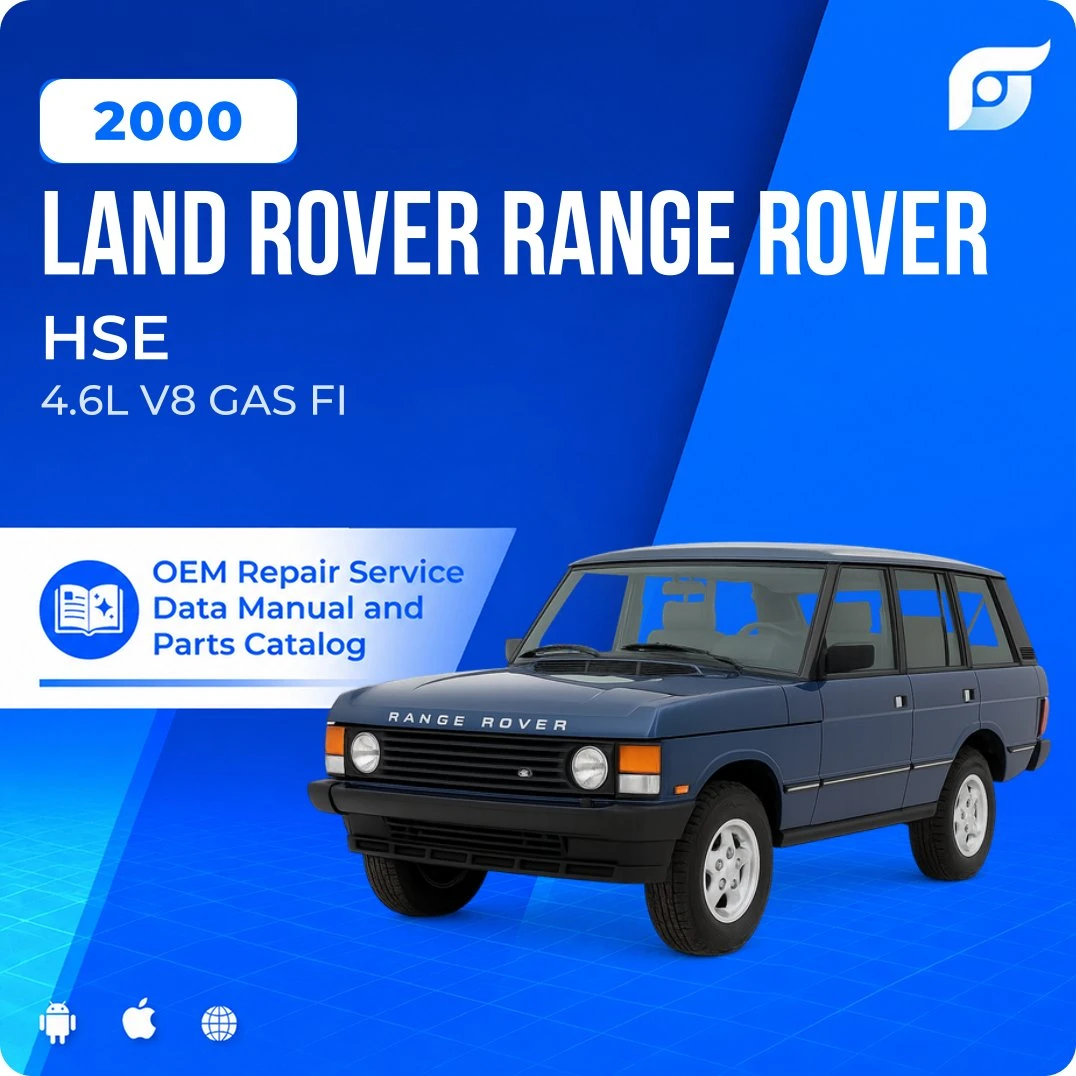 2000 Land Rover Range Rover HSE - OEM Repair Service Manual