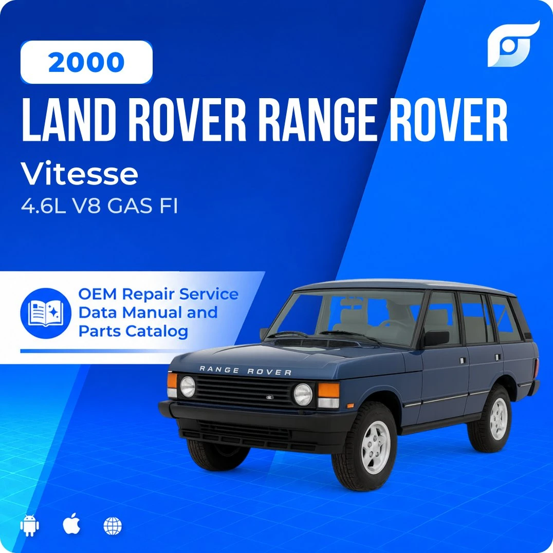 2000 Land Rover Range Rover Vitesse - OEM Repair Service Manual
