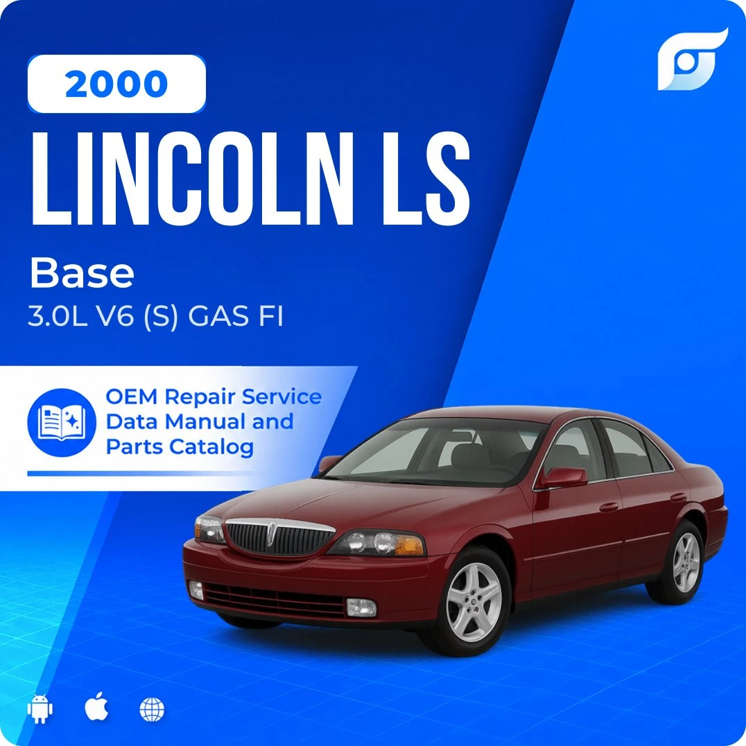 2000 Lincoln LS Base - OEM Repair Service Manual