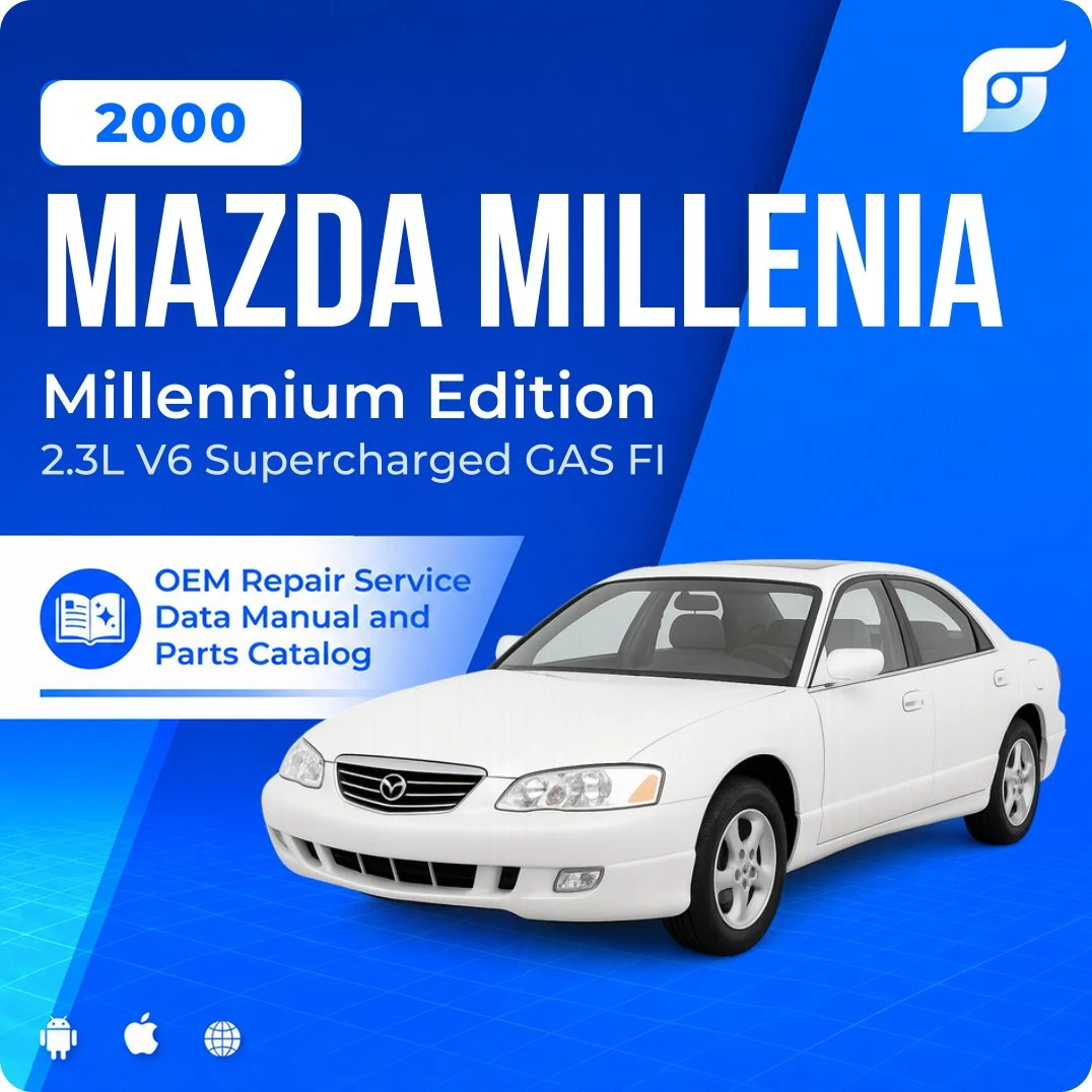 2000 Mazda Millenia Millennium Edition - OEM Repair Service Manual