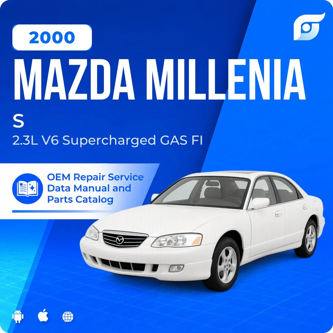 2000 Mazda Millenia S - OEM Repair Service Manual