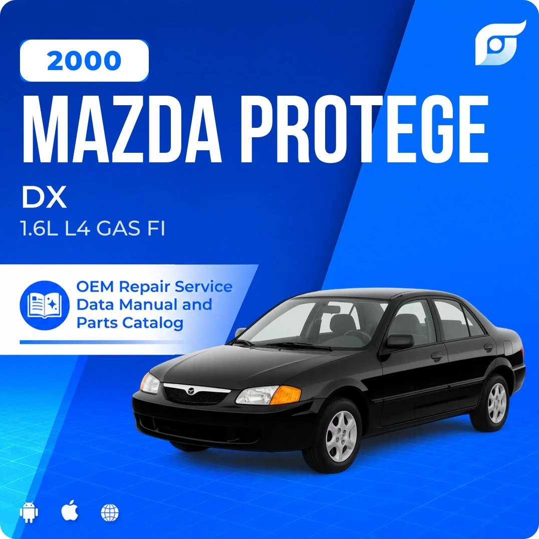 2000 Mazda Protege DX - OEM Repair Service Manual