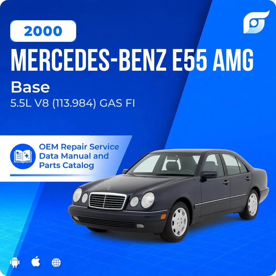2000 Mercedes-Benz E55 AMG Base - OEM Repair Service Manual
