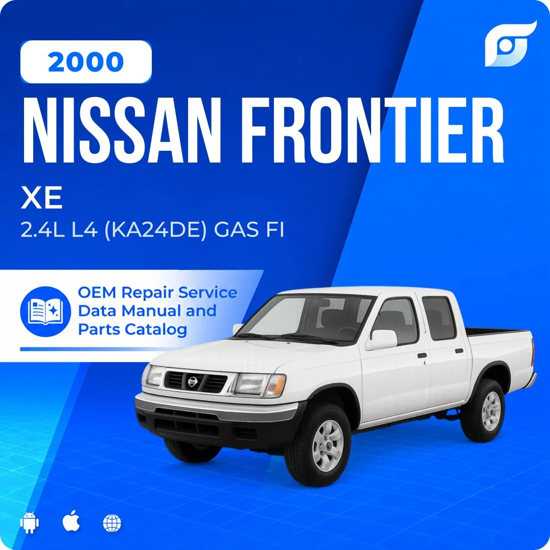 2000 Nissan Frontier XE - OEM Repair Service Manual