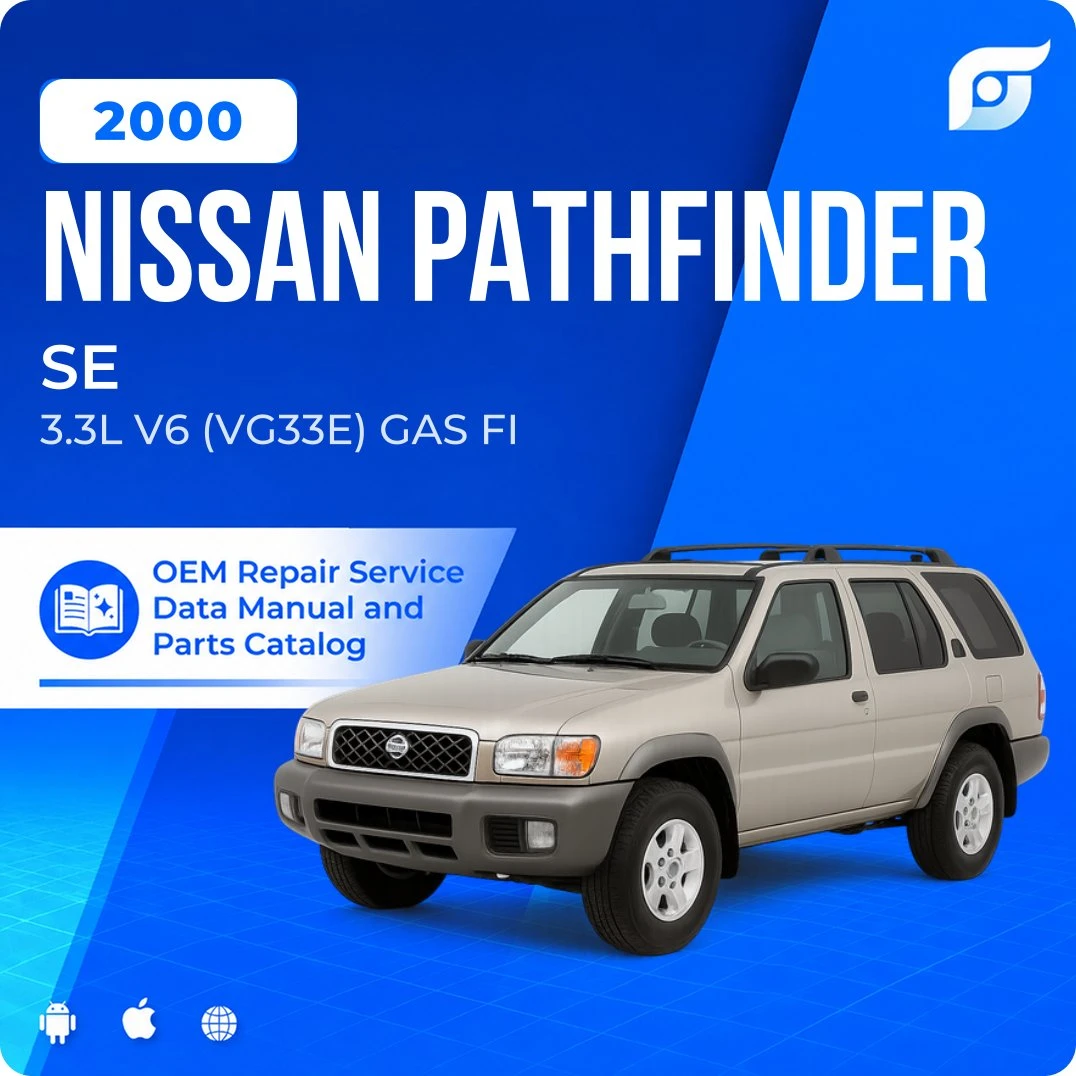 2000 Nissan Pathfinder SE - OEM Repair Service Manual