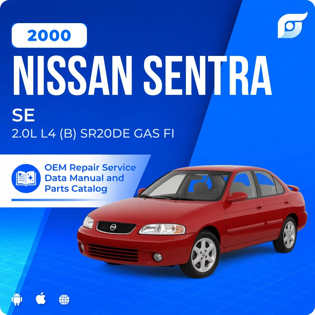 2000 Nissan Sentra SE - OEM Repair Service Manual