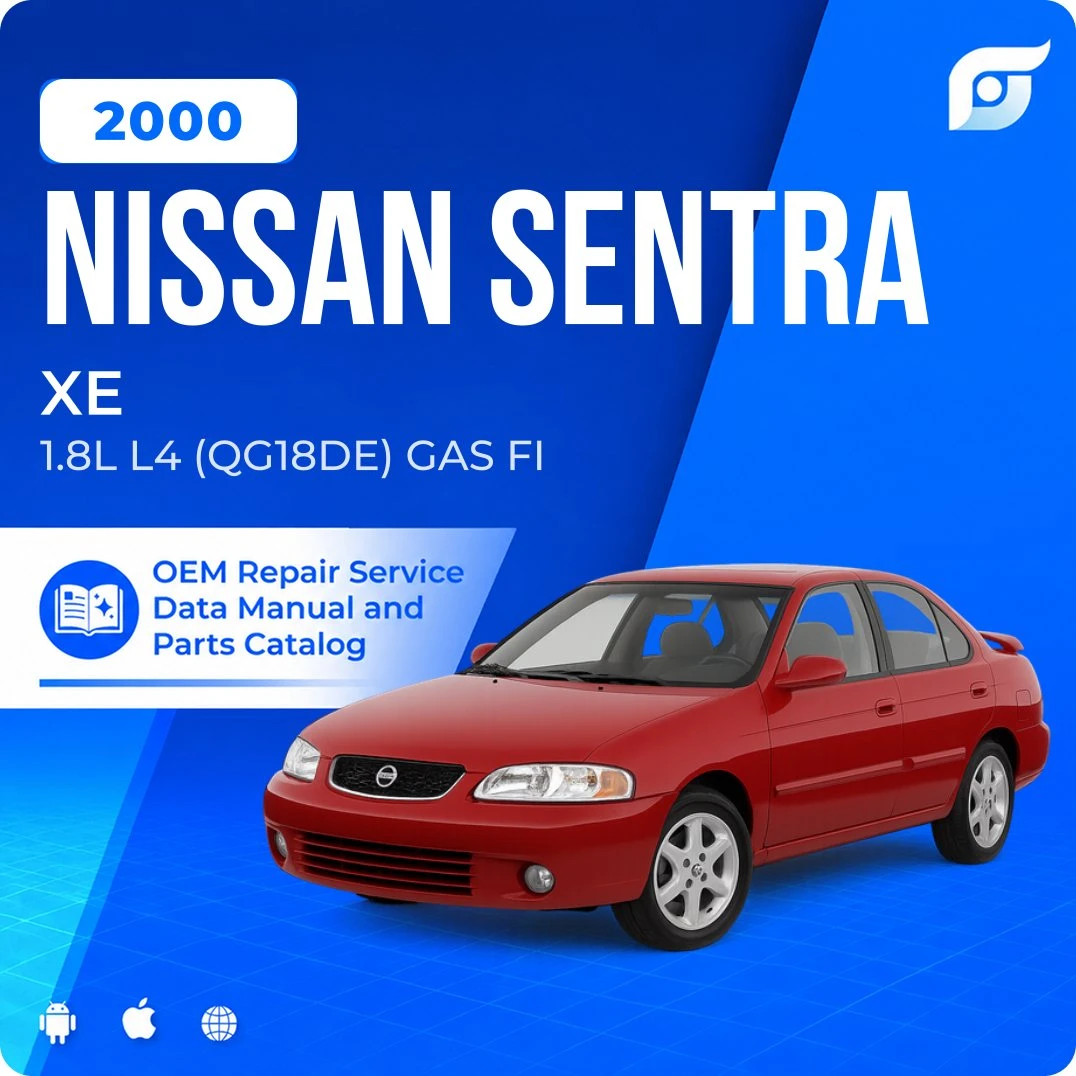 2000 Nissan Sentra XE - OEM Repair Service Manual