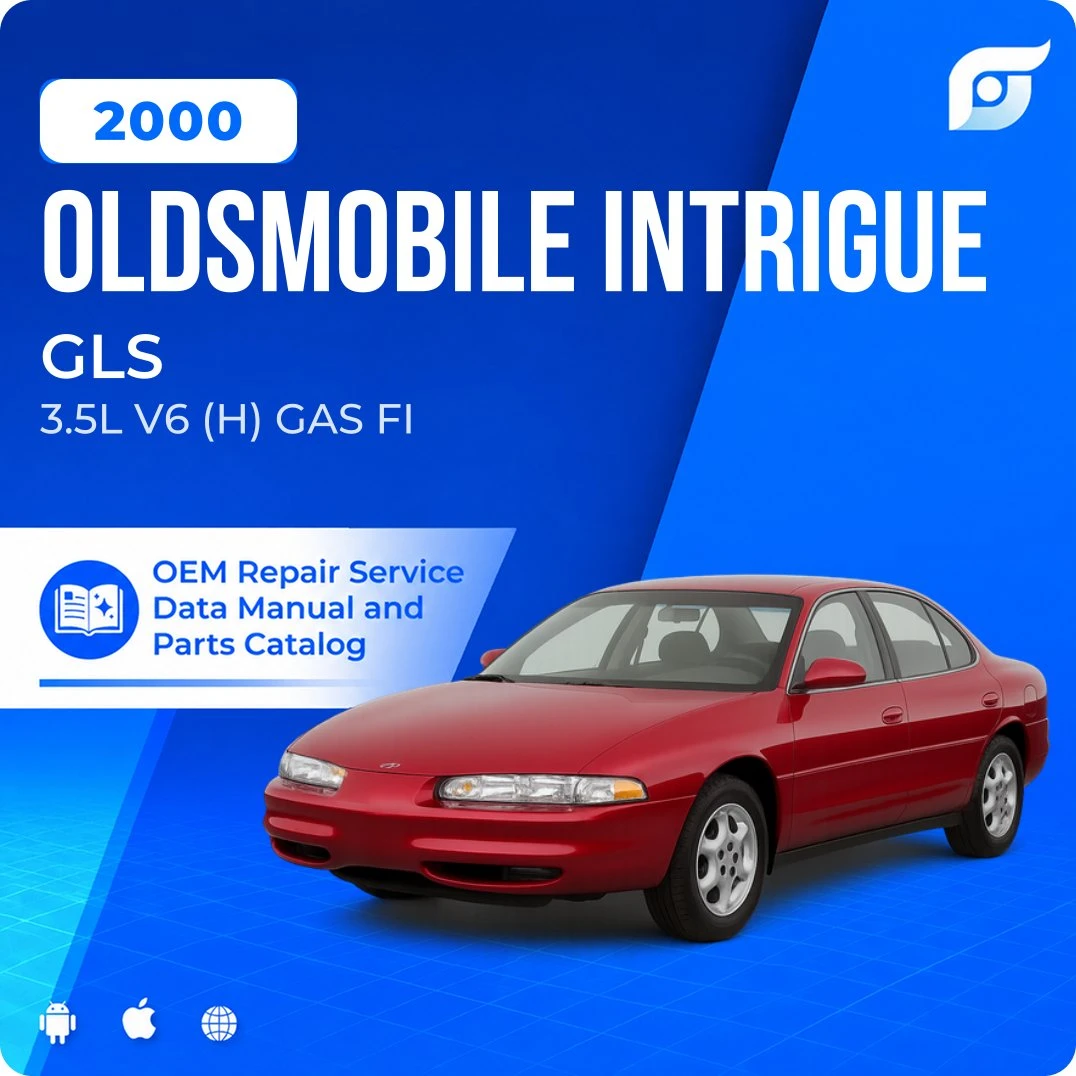 2000 Oldsmobile Intrigue GLS - OEM Repair Service Manual