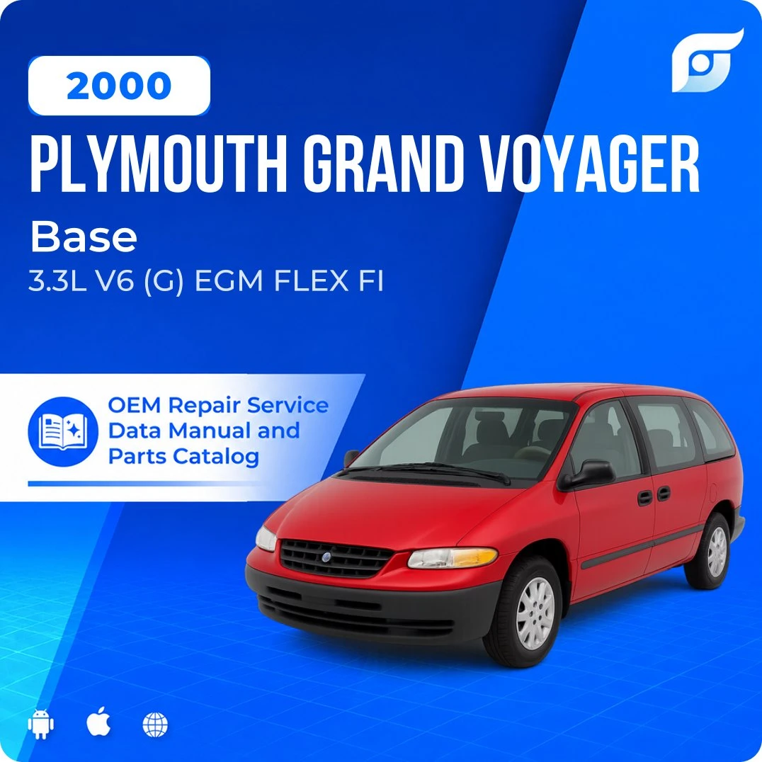 2000 Plymouth Grand Voyager Base - OEM Repair Service Manual