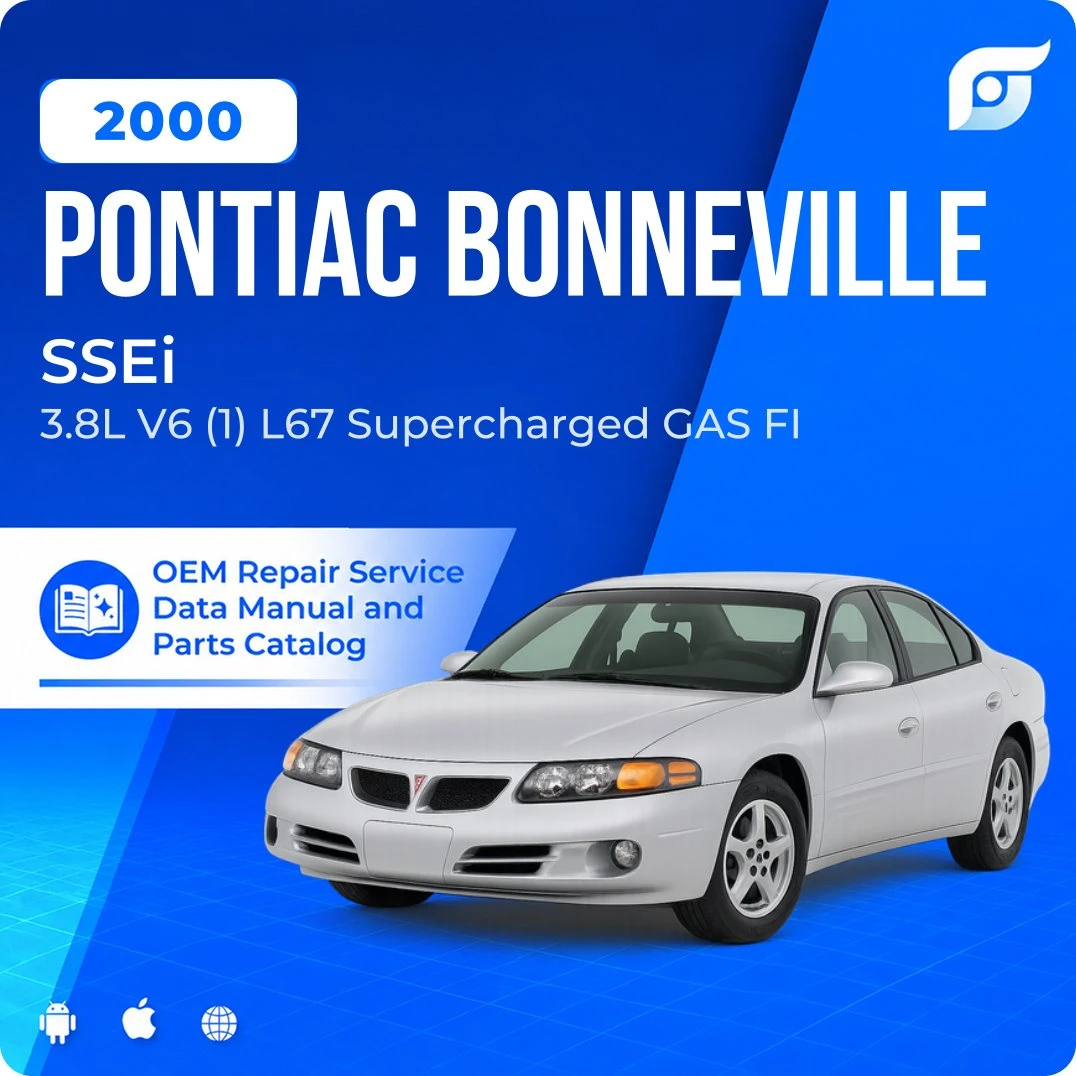 2000 Pontiac Bonneville SSEi - OEM Repair Service Manual