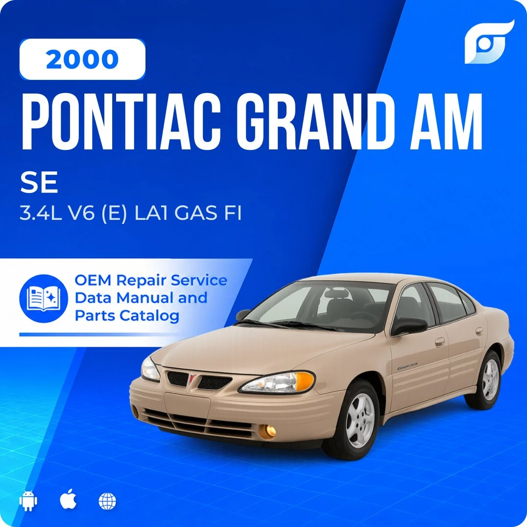 2000 Pontiac Grand Am SE - OEM Repair Service Manual