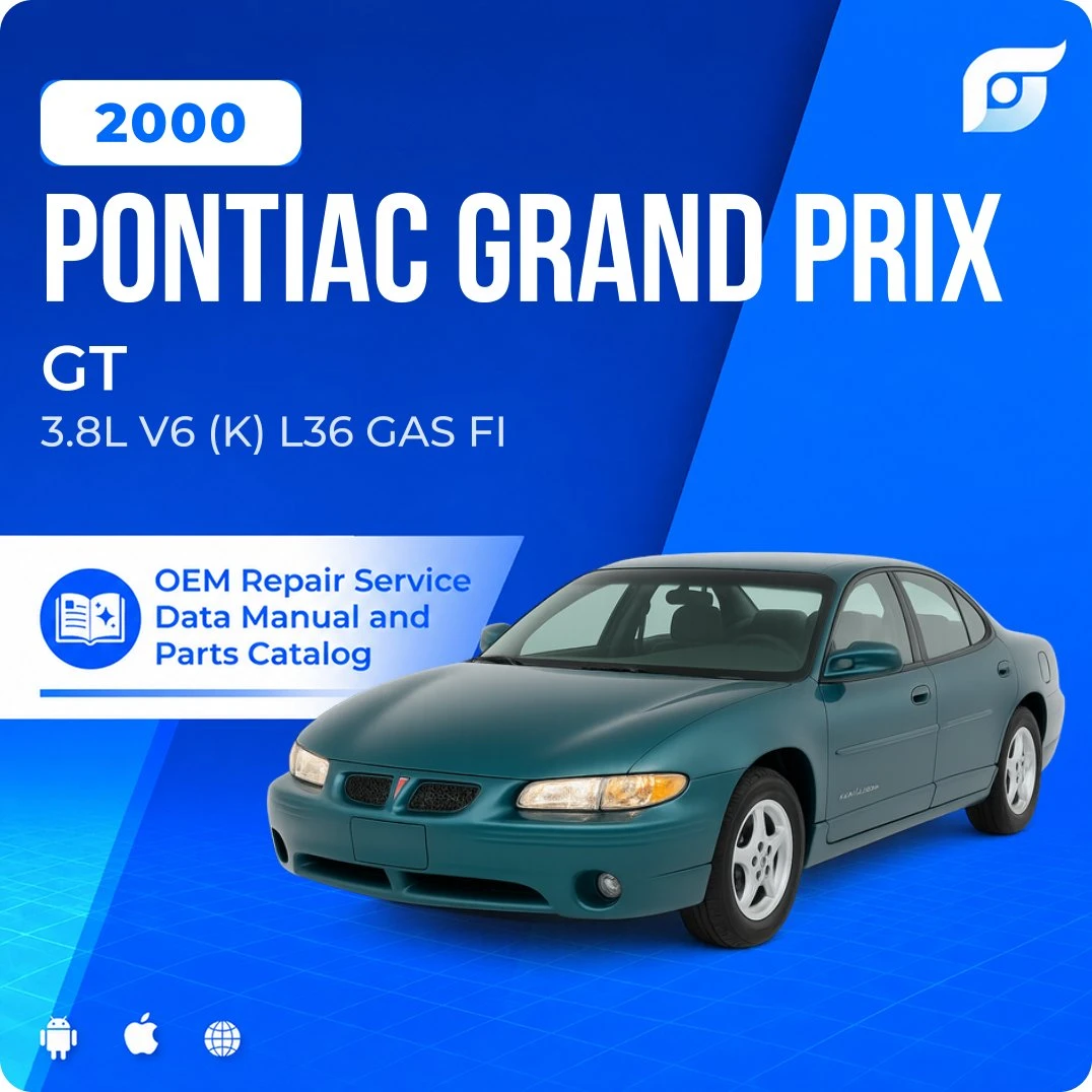 2000 Pontiac Grand Prix GT - OEM Repair Service Manual