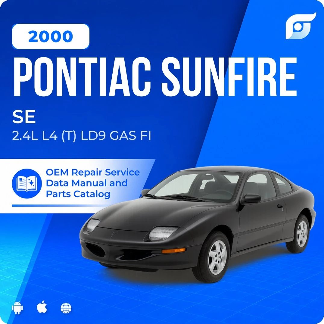 2000 Pontiac Sunfire SE - OEM Repair Service Manual