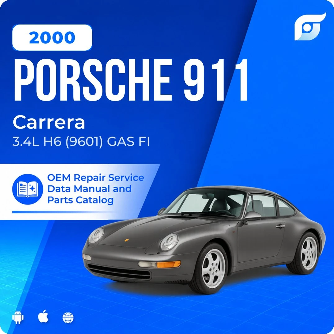 2000 Porsche 911 Carrera - OEM Repair Service Manual
