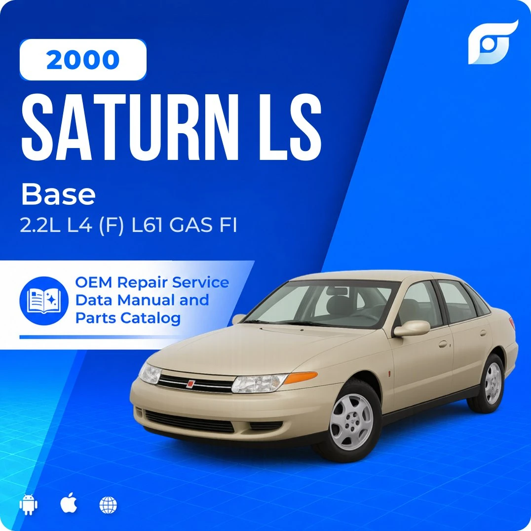 2000 Saturn LS Base - OEM Repair Service Manual