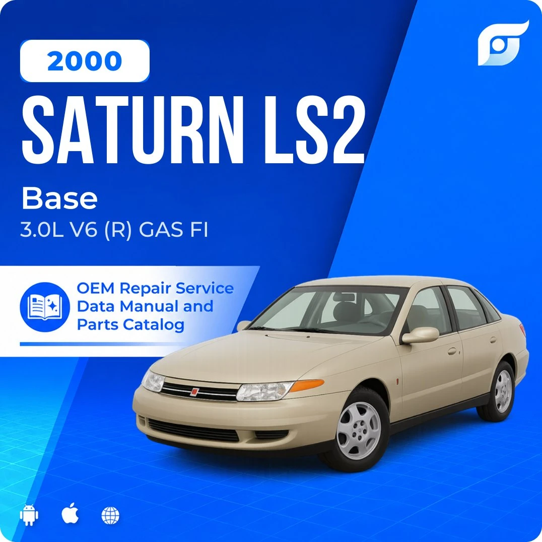 2000 Saturn LS2 Base - OEM Repair Service Manual