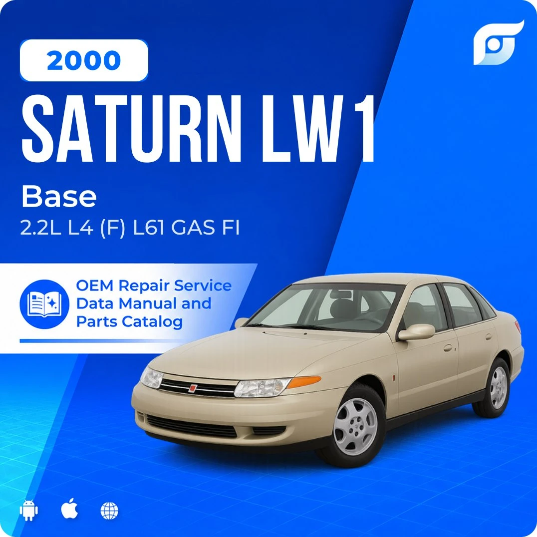 2000 Saturn LW1 Base - OEM Repair Service Manual