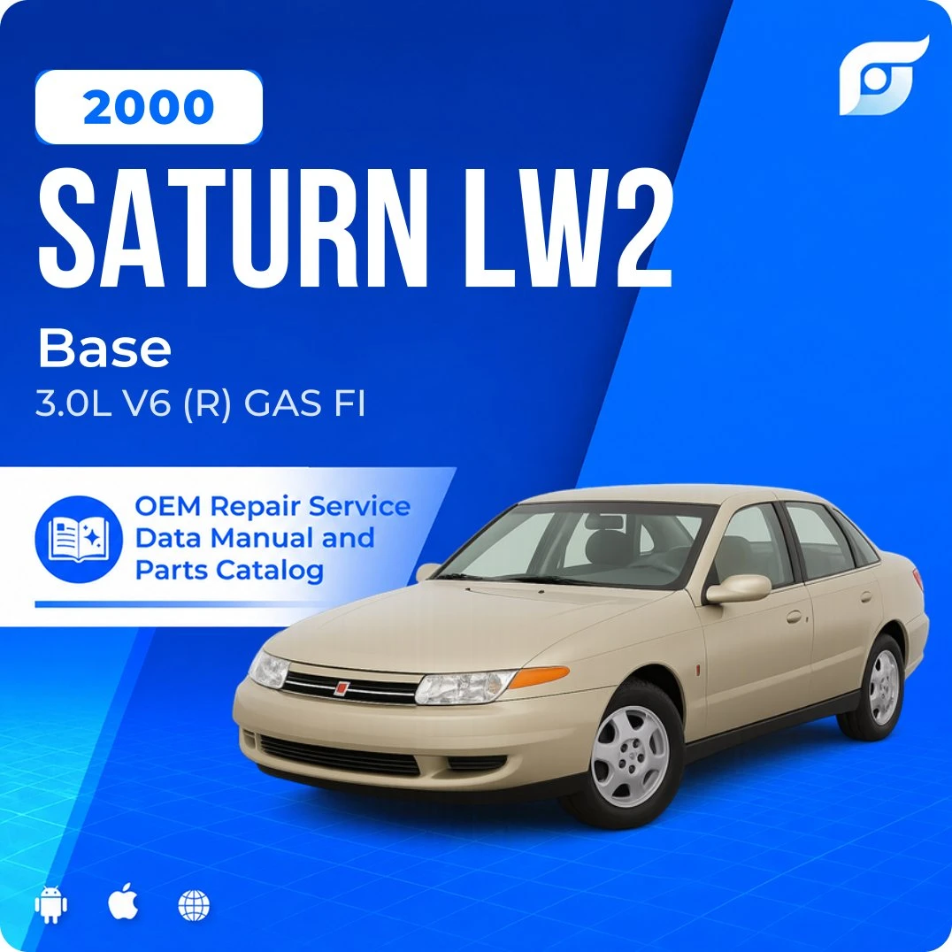 2000 Saturn LW2 Base - OEM Repair Service Manual