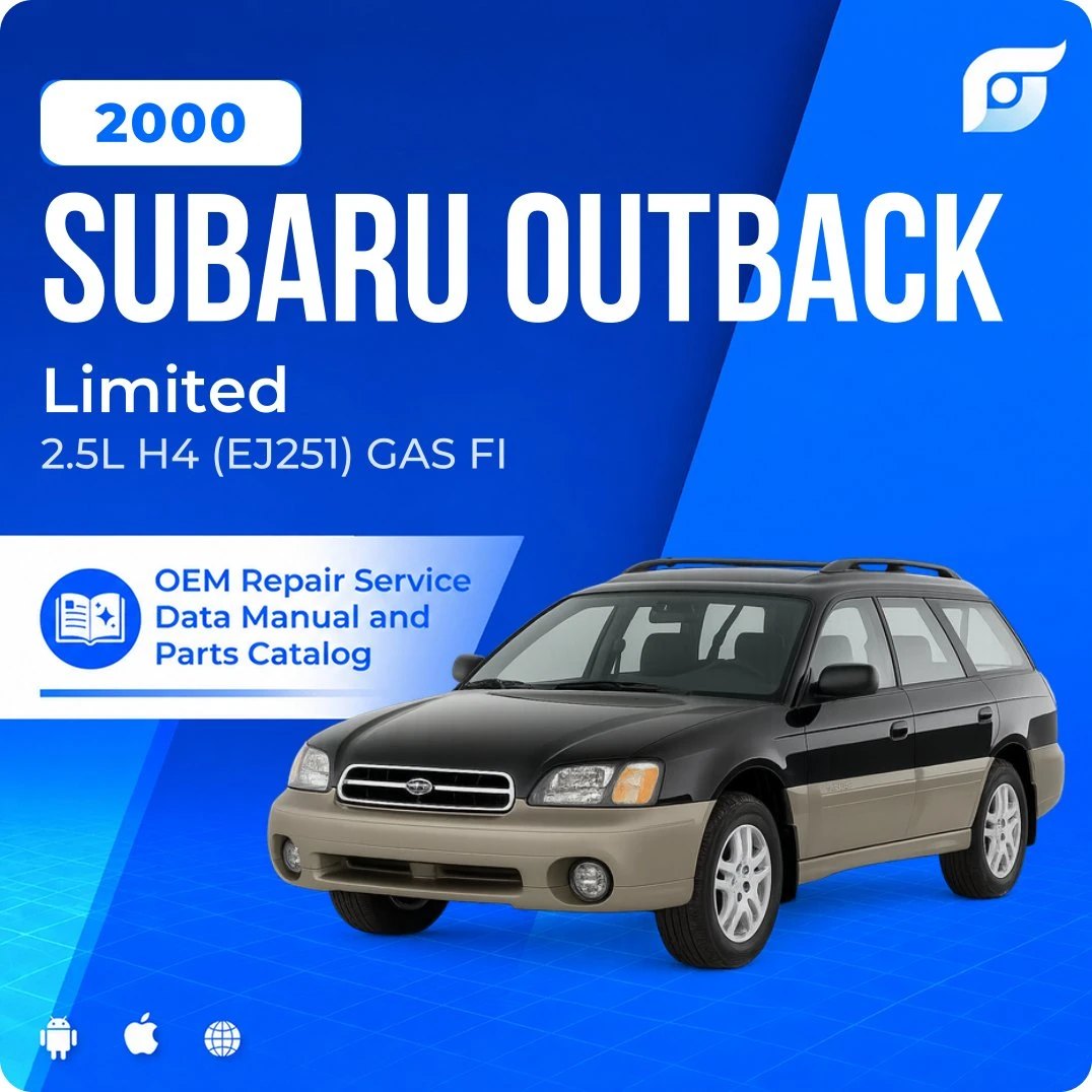 2000 Subaru Outback Limited - OEM Repair Service Manual