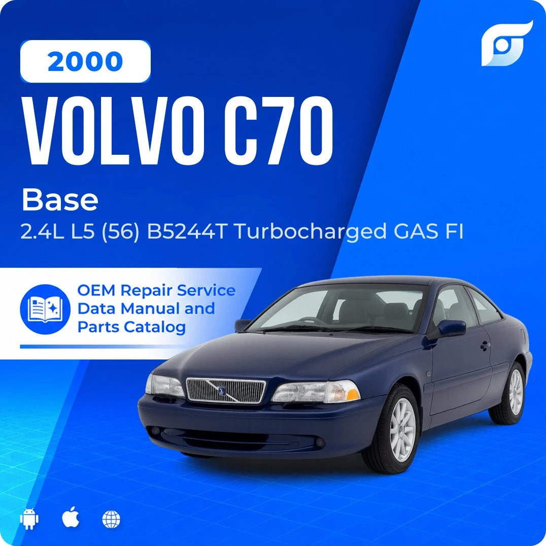 2000 Volvo C70 Base - OEM Repair Service Manual