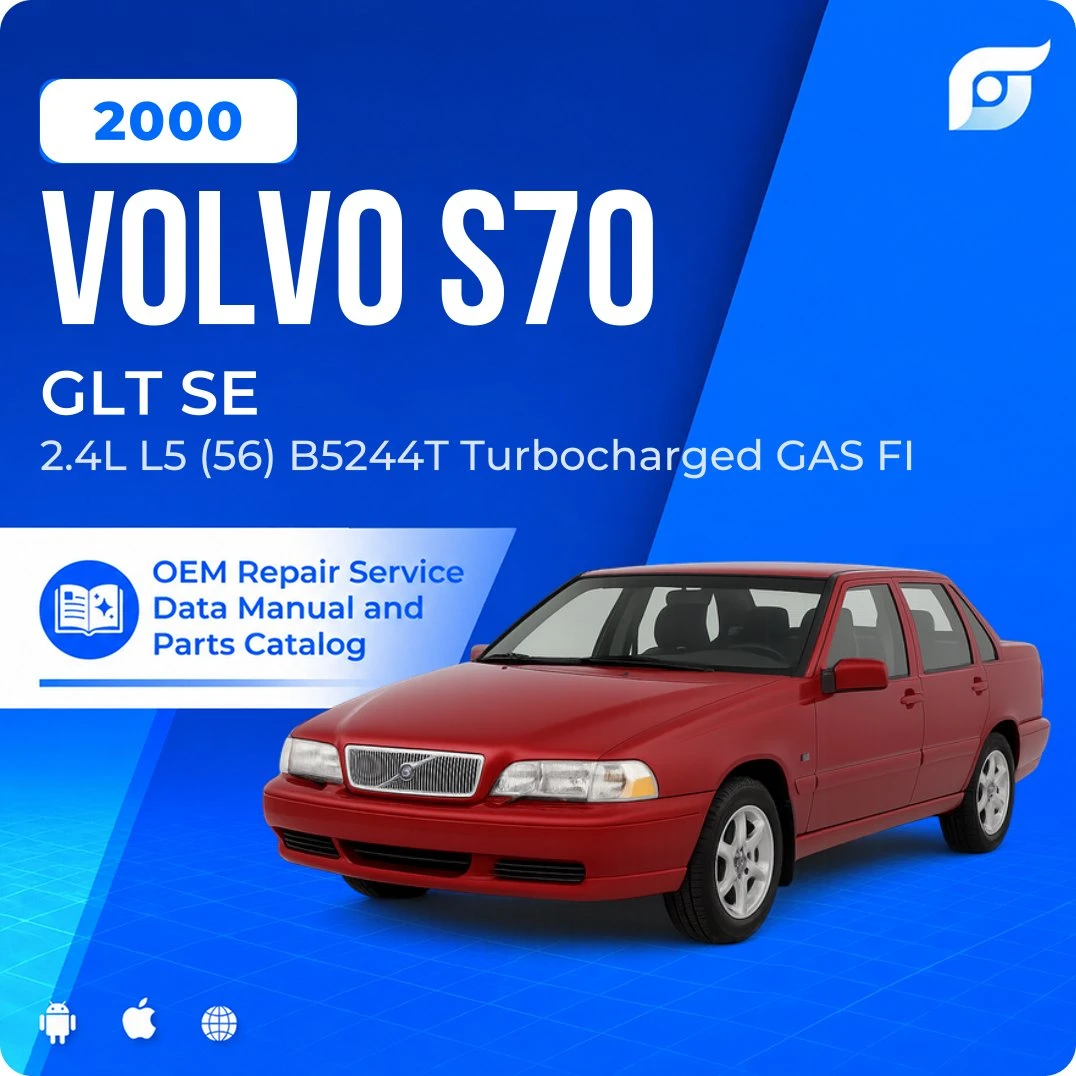 2000 Volvo S70 GLT SE - OEM Repair Service Manual