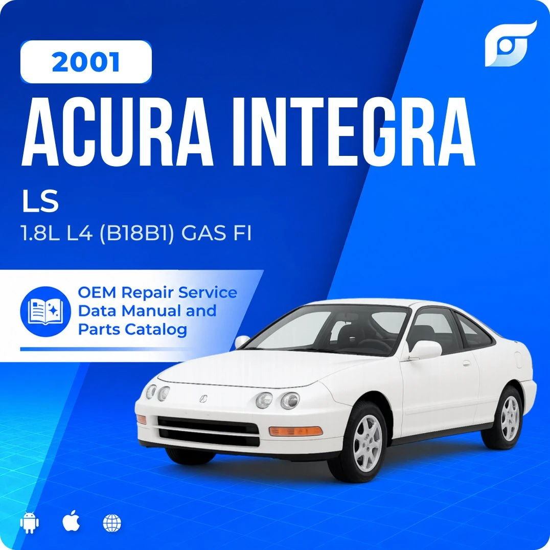 2001 Acura Integra LS - OEM Repair Service Manual