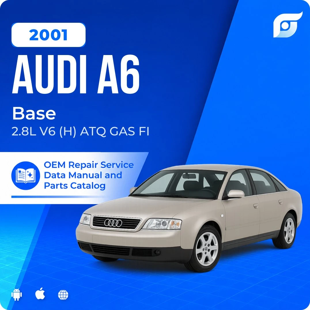 2001 Audi A6 Base - OEM Repair Service Manual