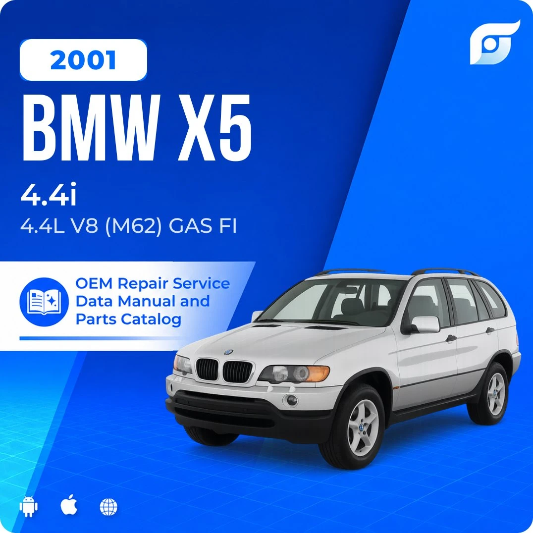 2001 BMW X5 4.4i - OEM Repair Service Manual