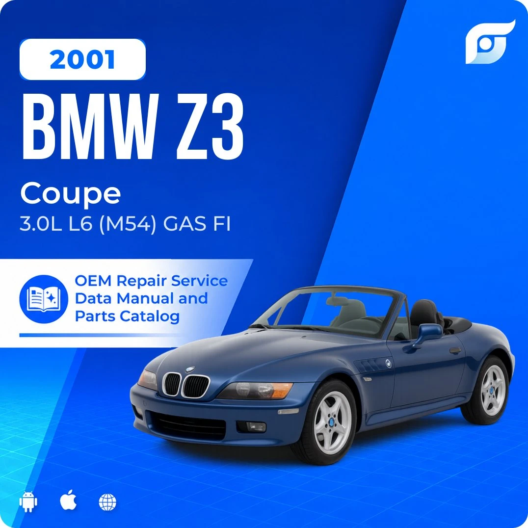 2001 BMW Z3 Coupe - OEM Repair Service Manual