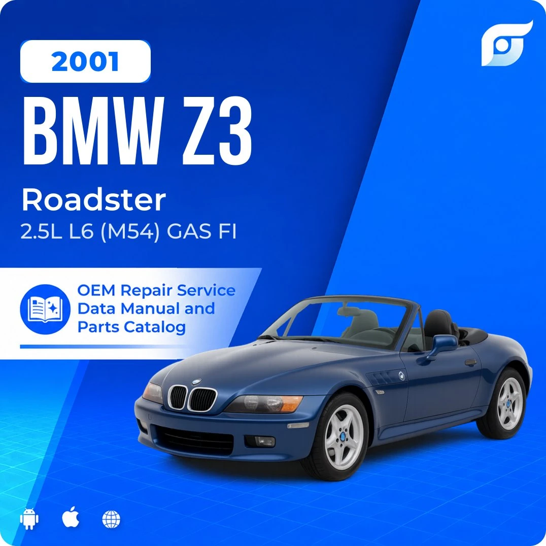 2001 BMW Z3 Roadster - OEM Repair Service Manual