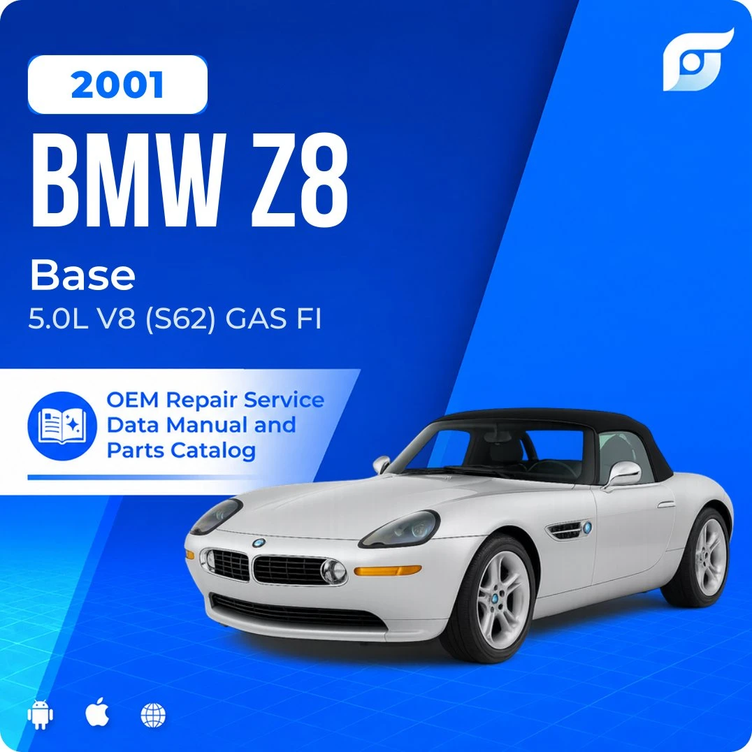 2001 BMW Z8 Base - OEM Repair Service Manual