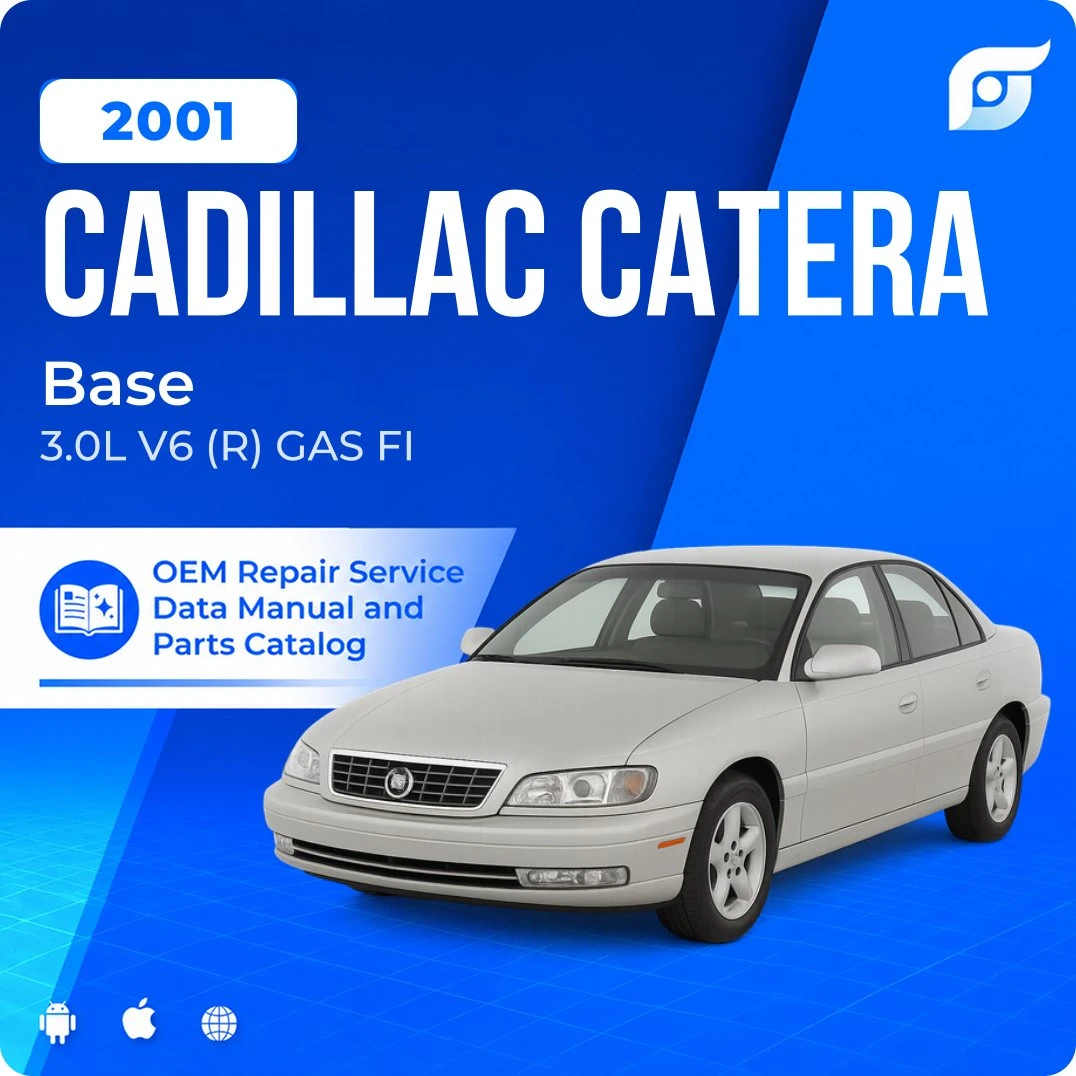 2001 Cadillac Catera Base - OEM Repair Service Manual