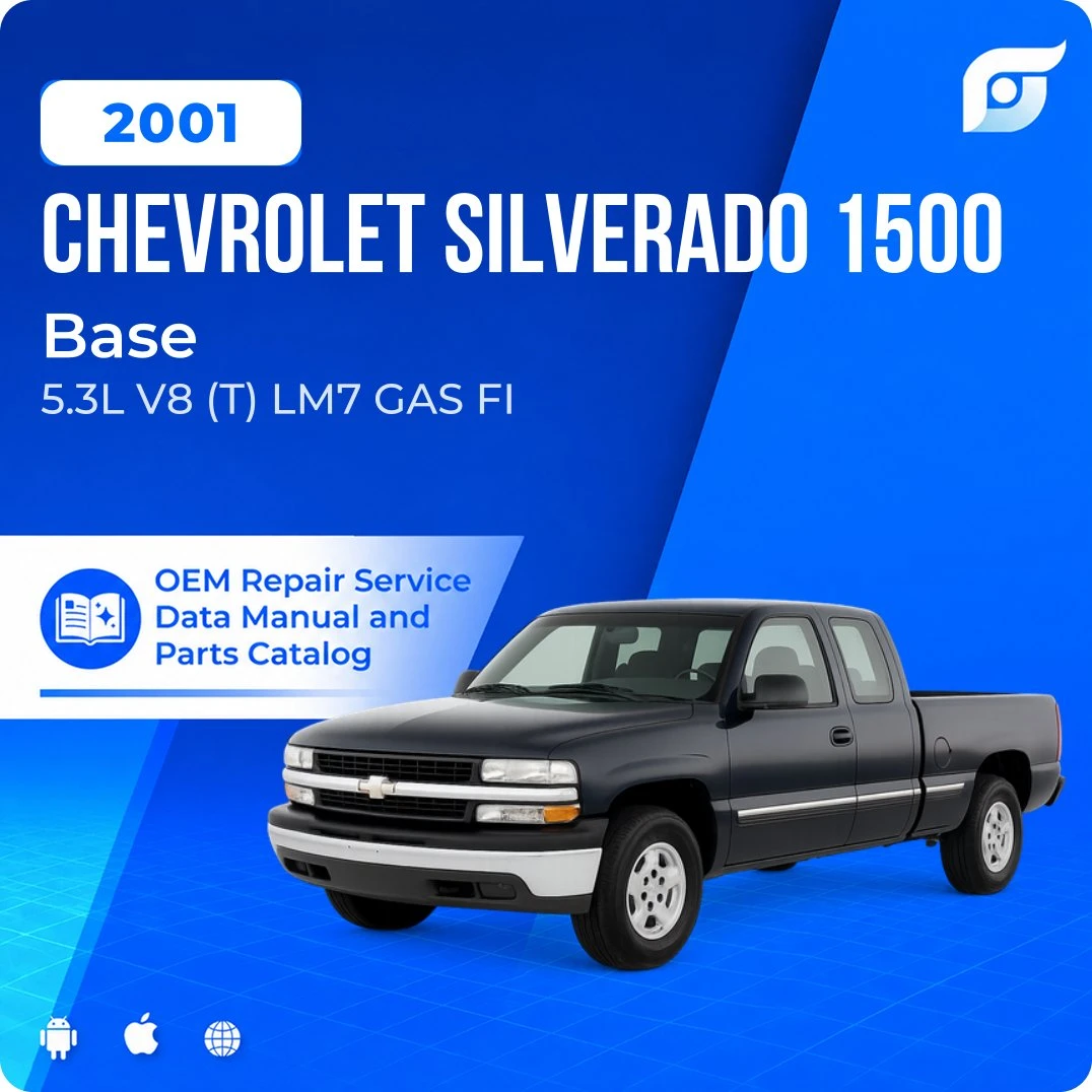 2001 Chevrolet Silverado 1500 Base - OEM Repair Service Manual