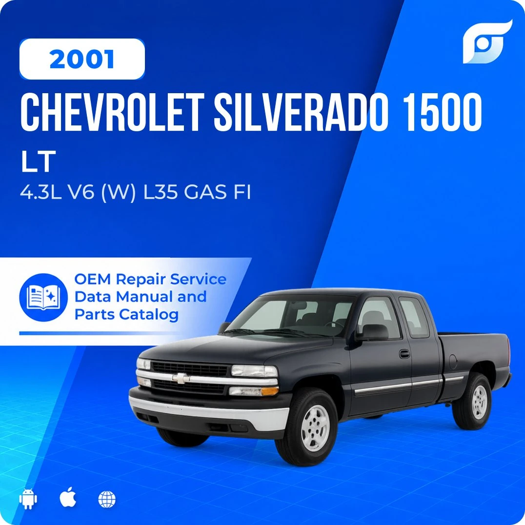 2001 Chevrolet Silverado 1500 LT - OEM Repair Service Manual
