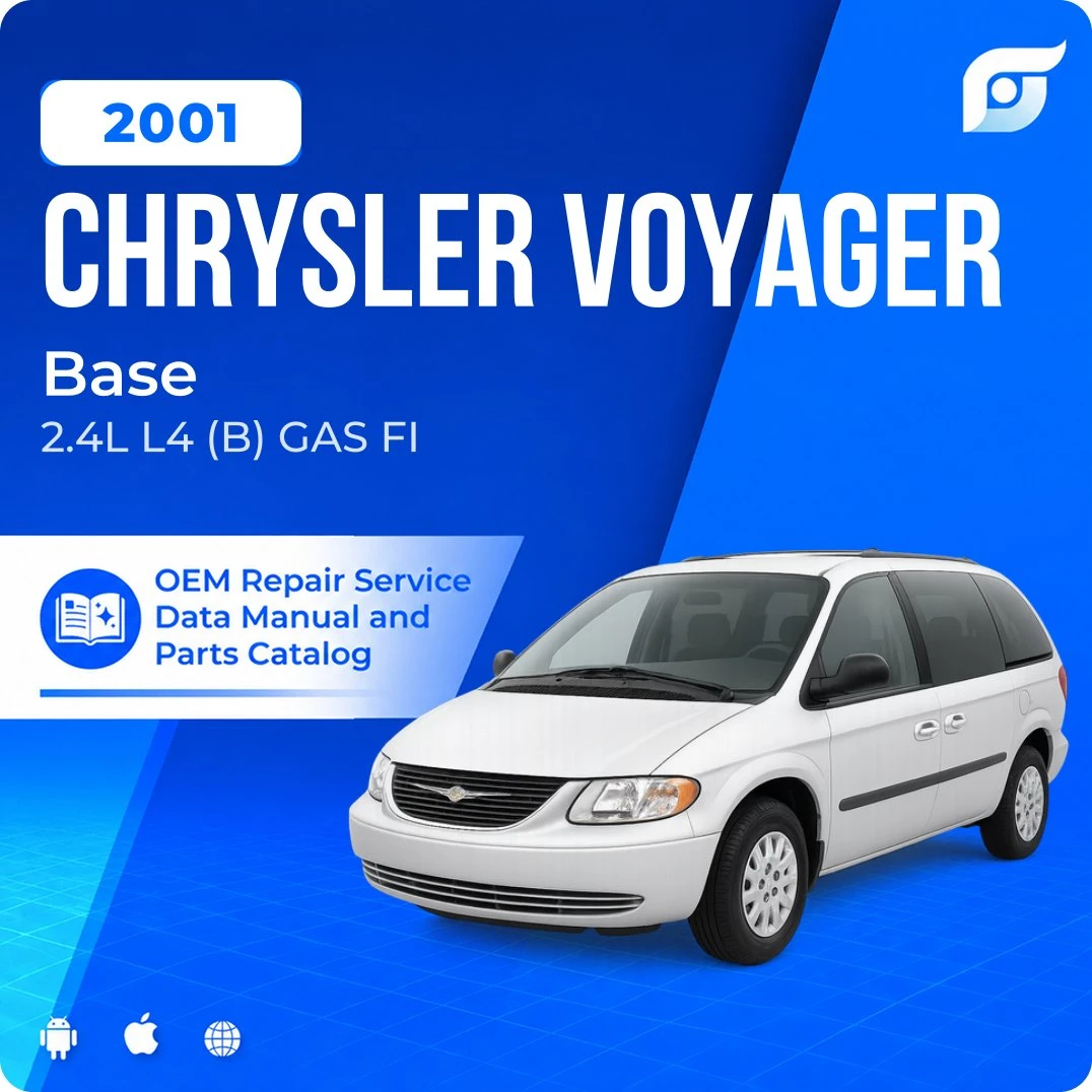 2001 Chrysler Voyager Base - OEM Repair Service Manual
