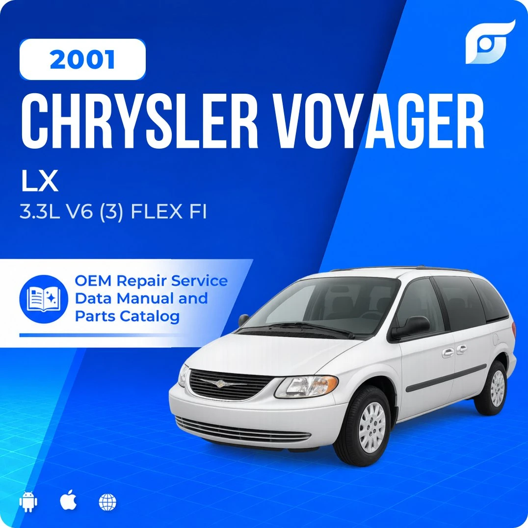 2001 Chrysler Voyager LX - OEM Repair Service Manual