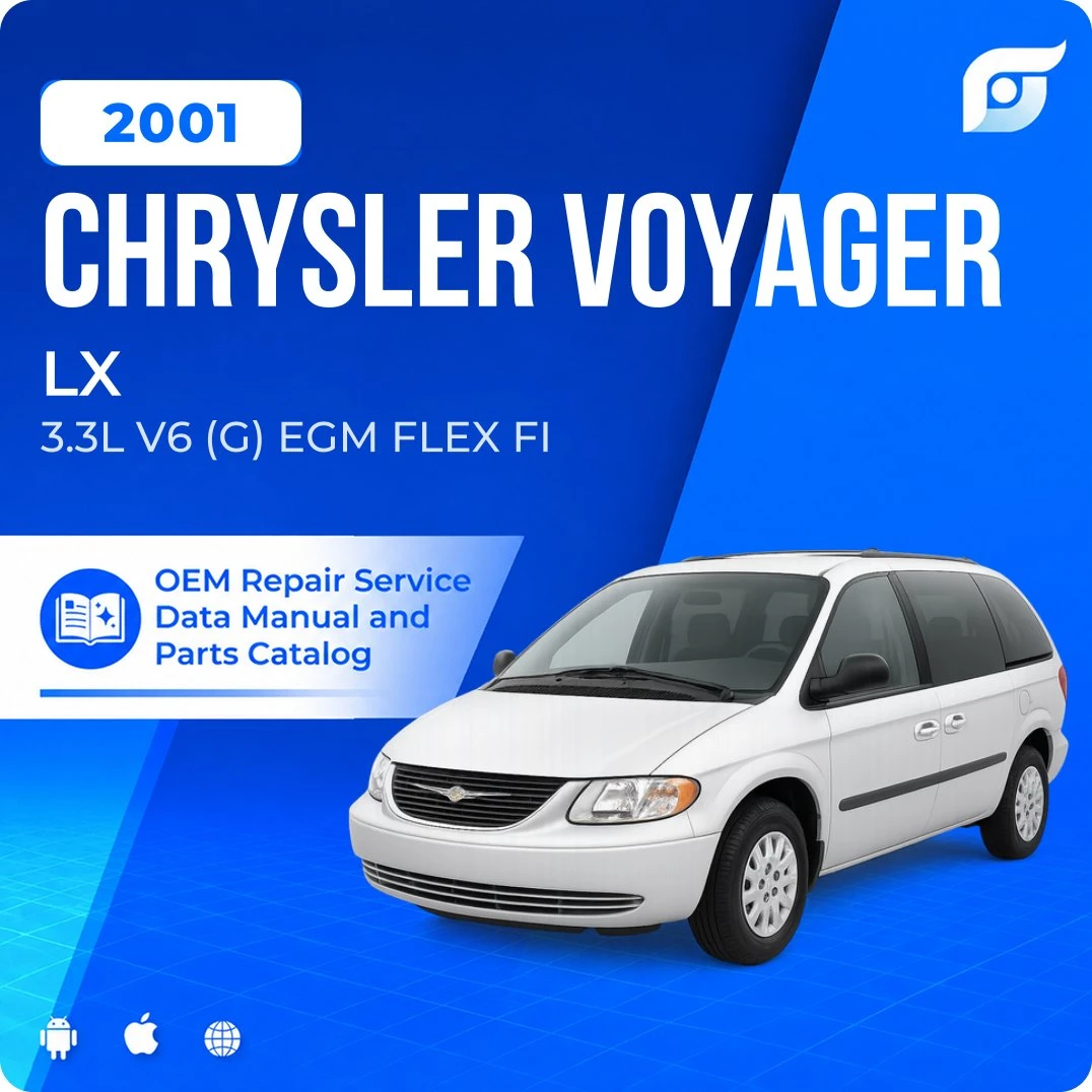 2001 Chrysler Voyager LX - OEM Repair Service Manual