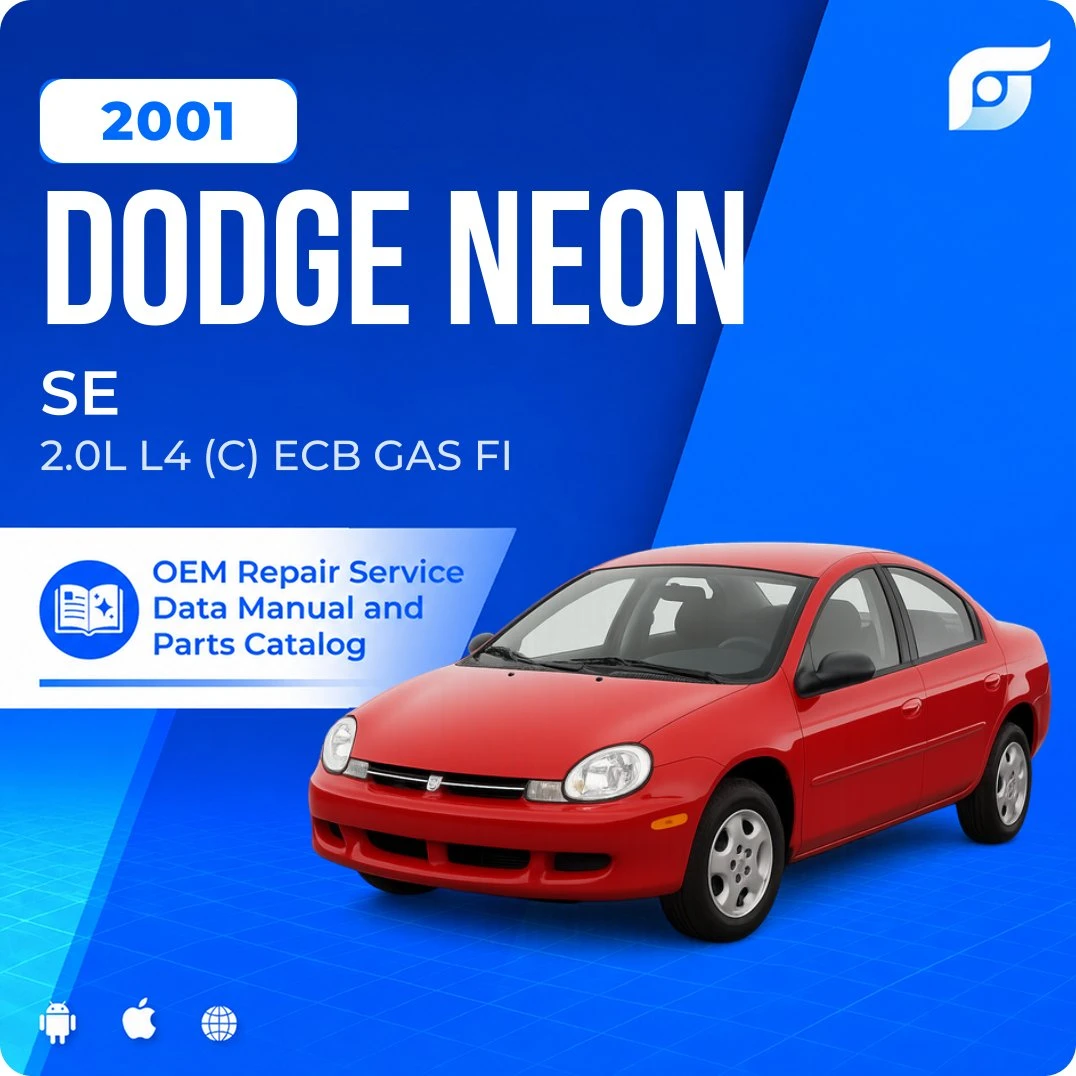 2001 Dodge Neon SE - OEM Repair Service Manual