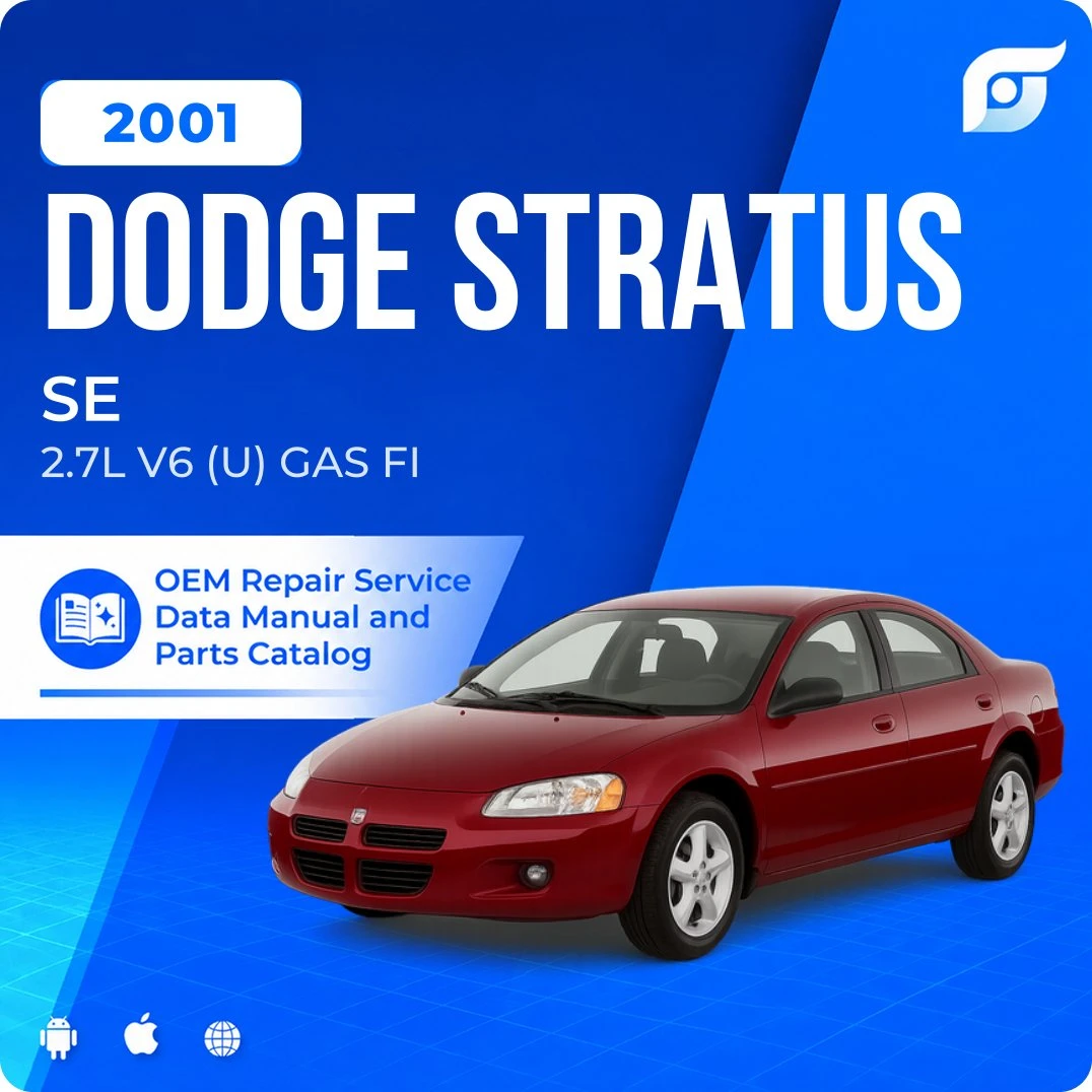 2001 Dodge Stratus SE - OEM Repair Service Manual