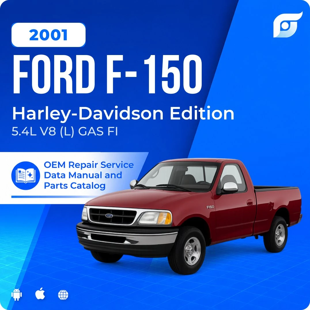 2001 Ford F-150 Harley-Davidson Edition - OEM Repair Service Manual