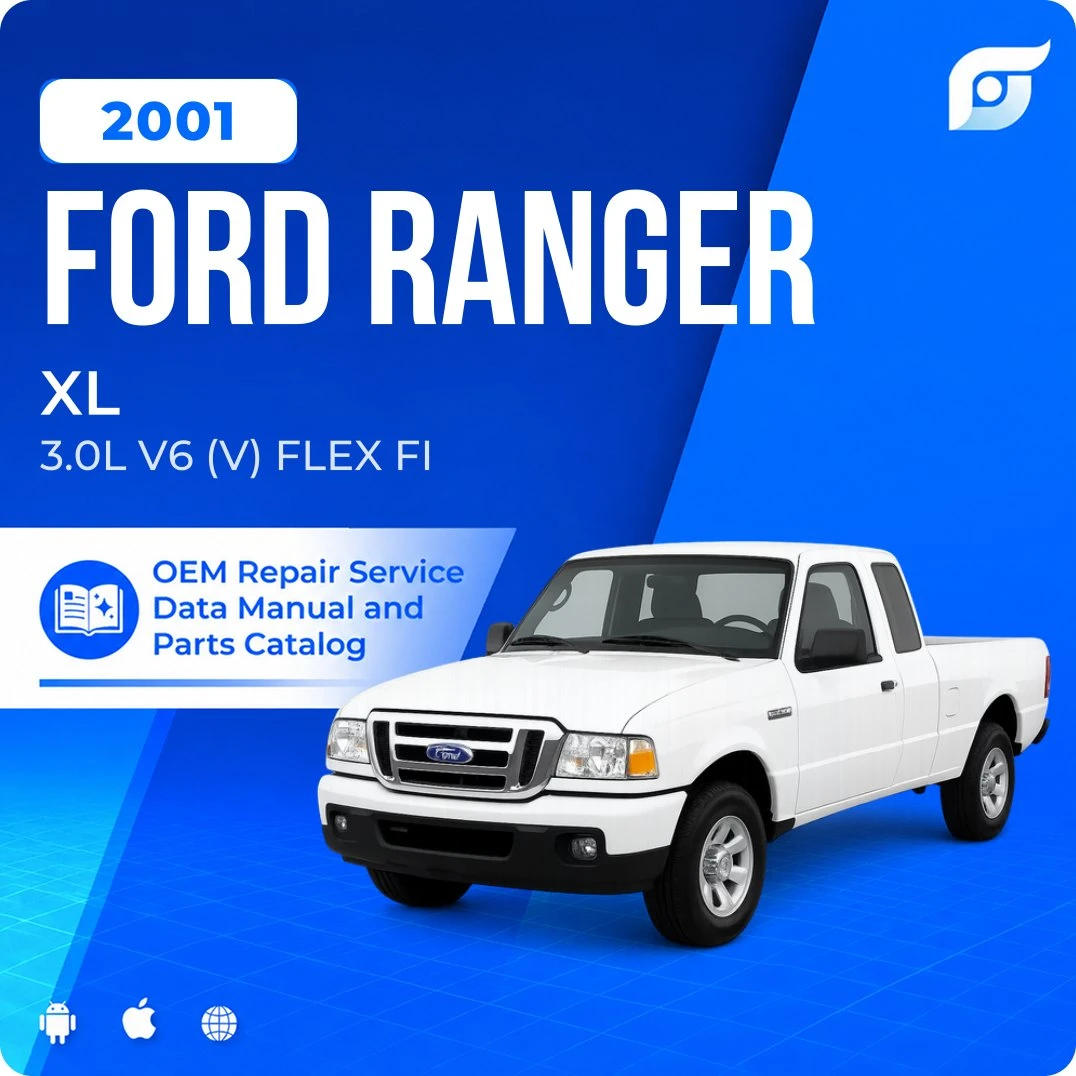 2001 Ford Ranger XL - OEM Repair Service Manual