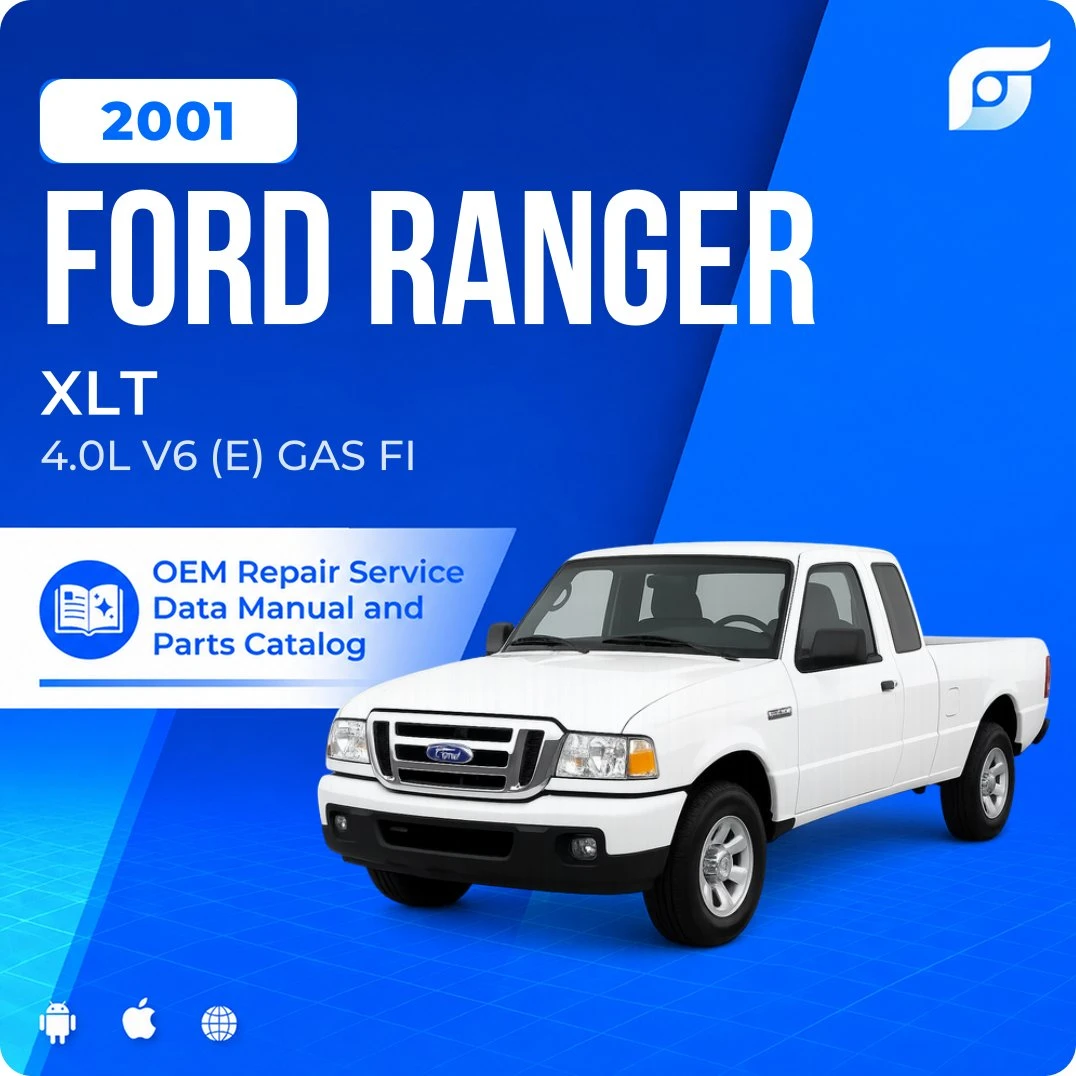 2001 Ford Ranger XLT - OEM Repair Service Manual