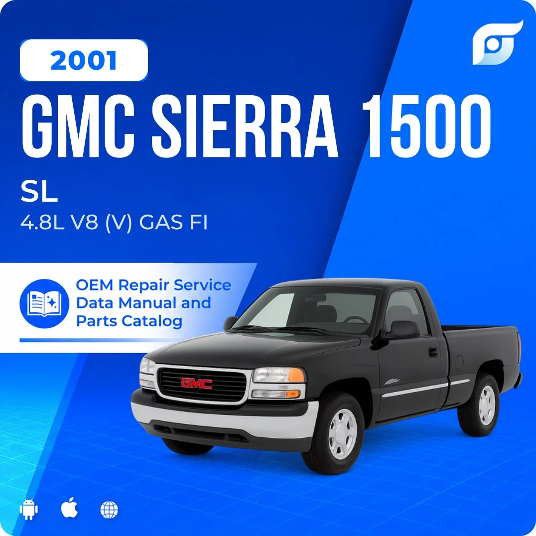 2001 GMC Sierra 1500 SL - OEM Repair Service Manual