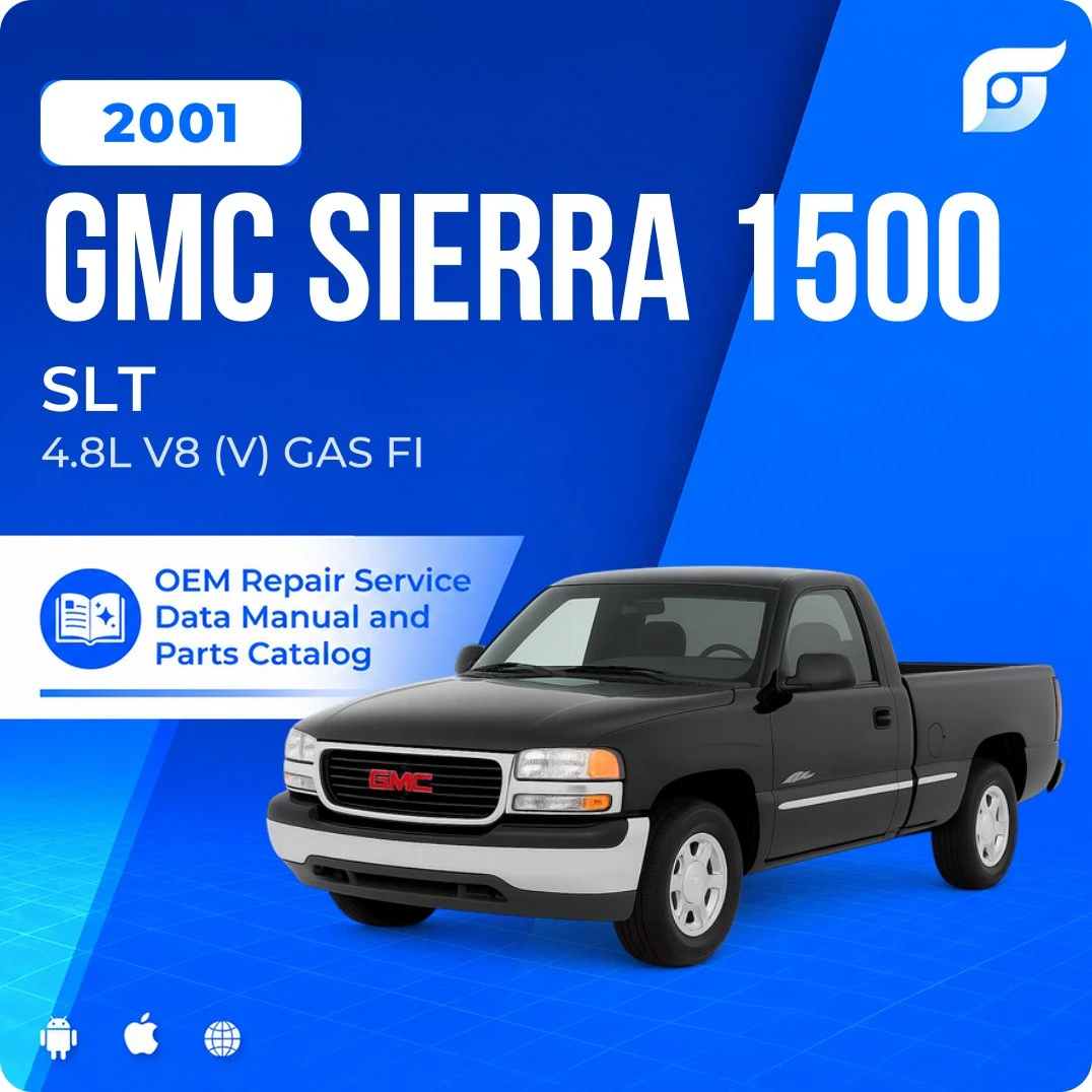 2001 GMC Sierra 1500 SLT - OEM Repair Service Manual
