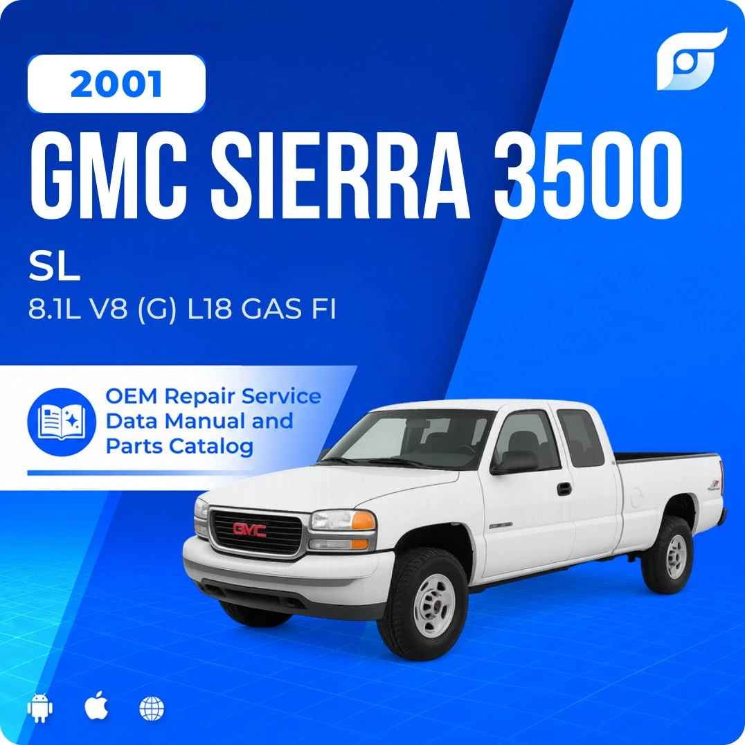 2001 GMC Sierra 3500 SL - OEM Repair Service Manual