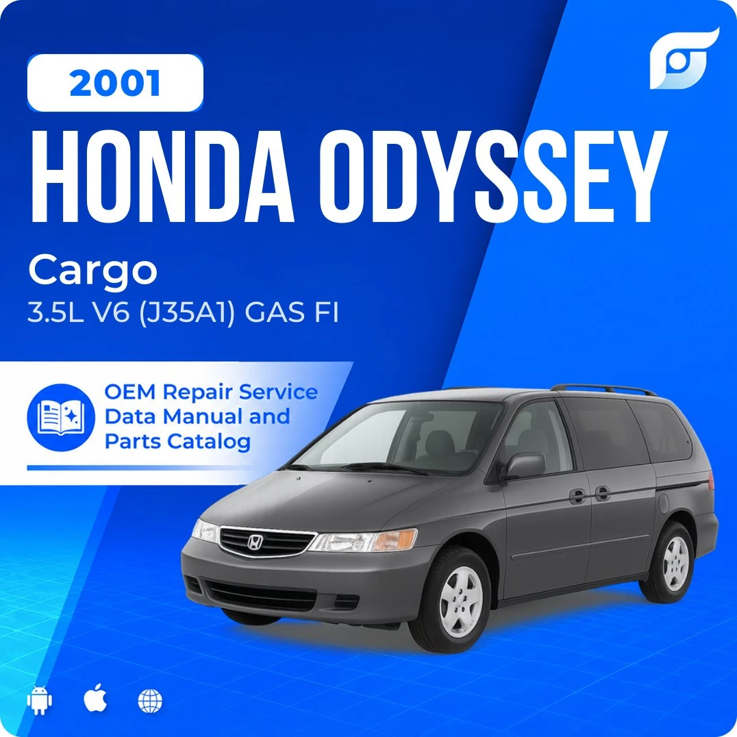 2001 Honda Odyssey Cargo - OEM Repair Service Manual